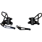 Rear Set Complete Blk Suz